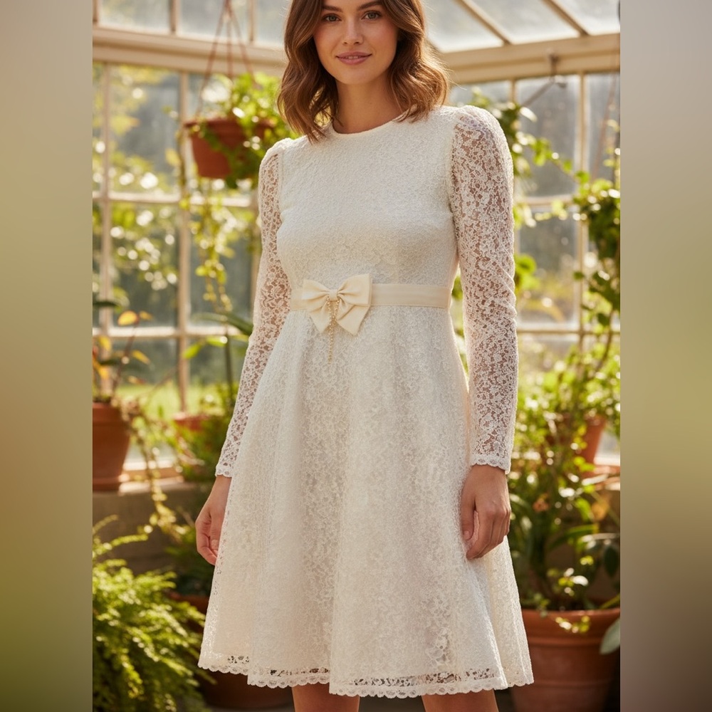 Vintage I’m Wearing Kloz Lace Dress